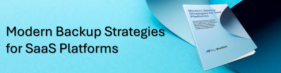 Modern Backup Strategies